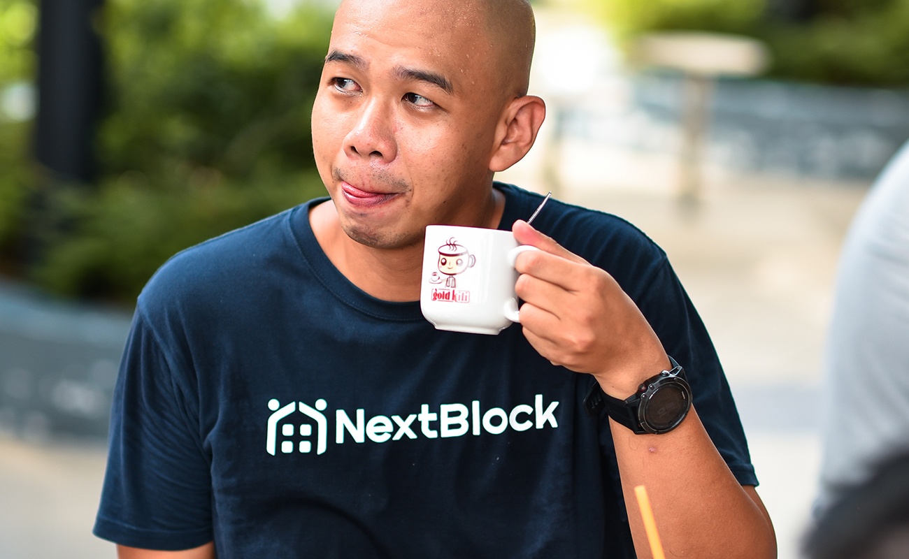 Darrell Zhang, founder of NextBlock