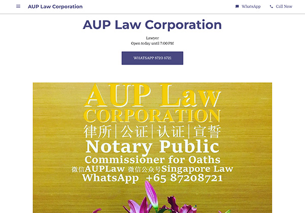 AUP Law
