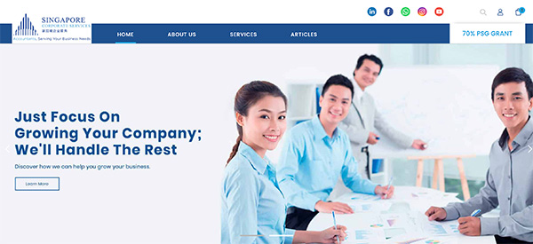Singapore Corporate Services.
